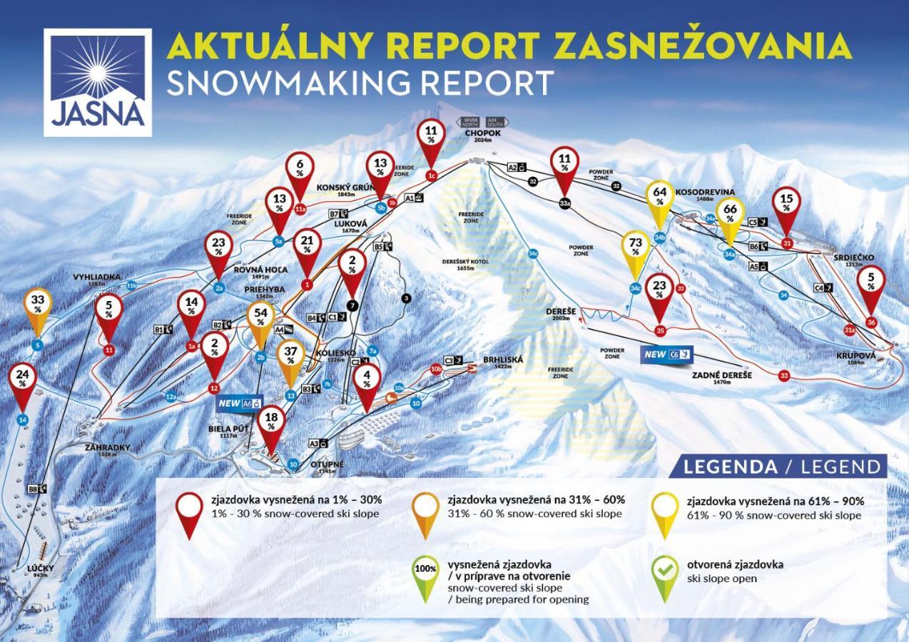 Cardinal Jasna Mountain Wellness Apartment Демяновская долина Экстерьер фото